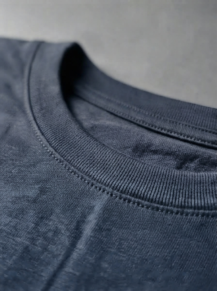 Men’s Charcoal Grey Full Sleeve Round Neck T-Shirt
